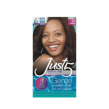Just 5 Ammonia-Free Permanent Haircolor – Rich Auburn - J-10 - ANNS BEAUTY SUPPLY